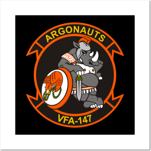 F/A18 Rhino - VFA147 Argonauts Posters and Art